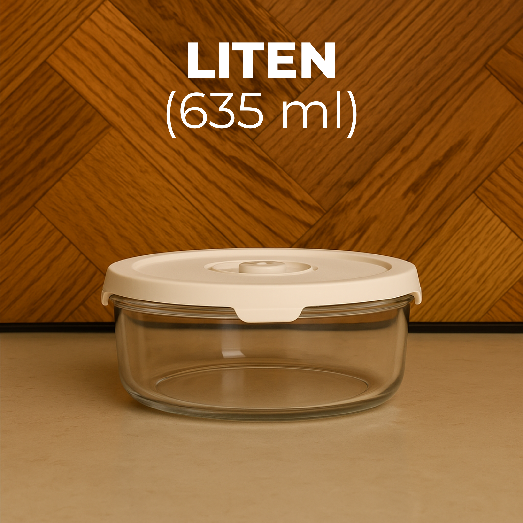 Vakuumboks (runde) til MatBevar