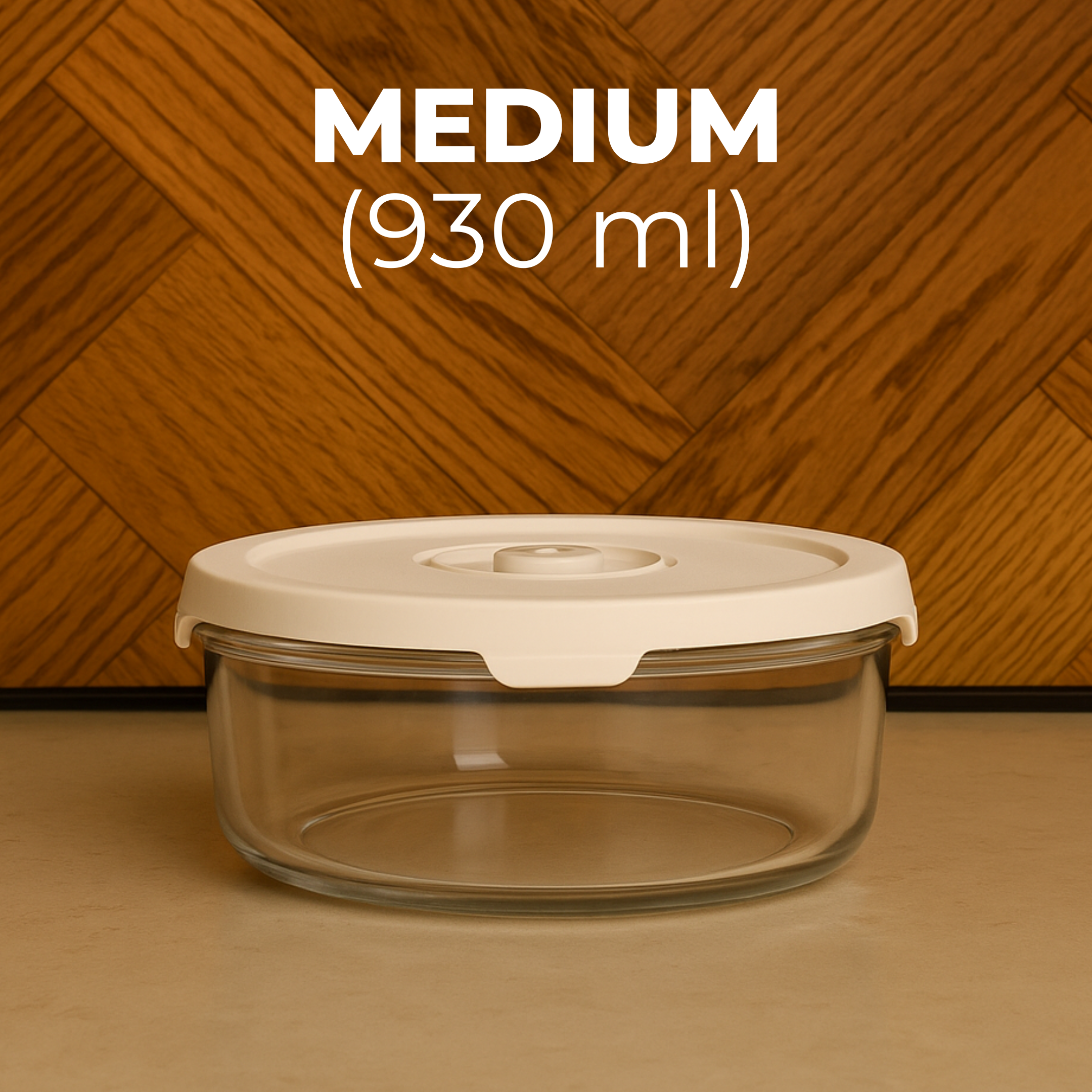 Vakuumboks (runde) til MatBevar