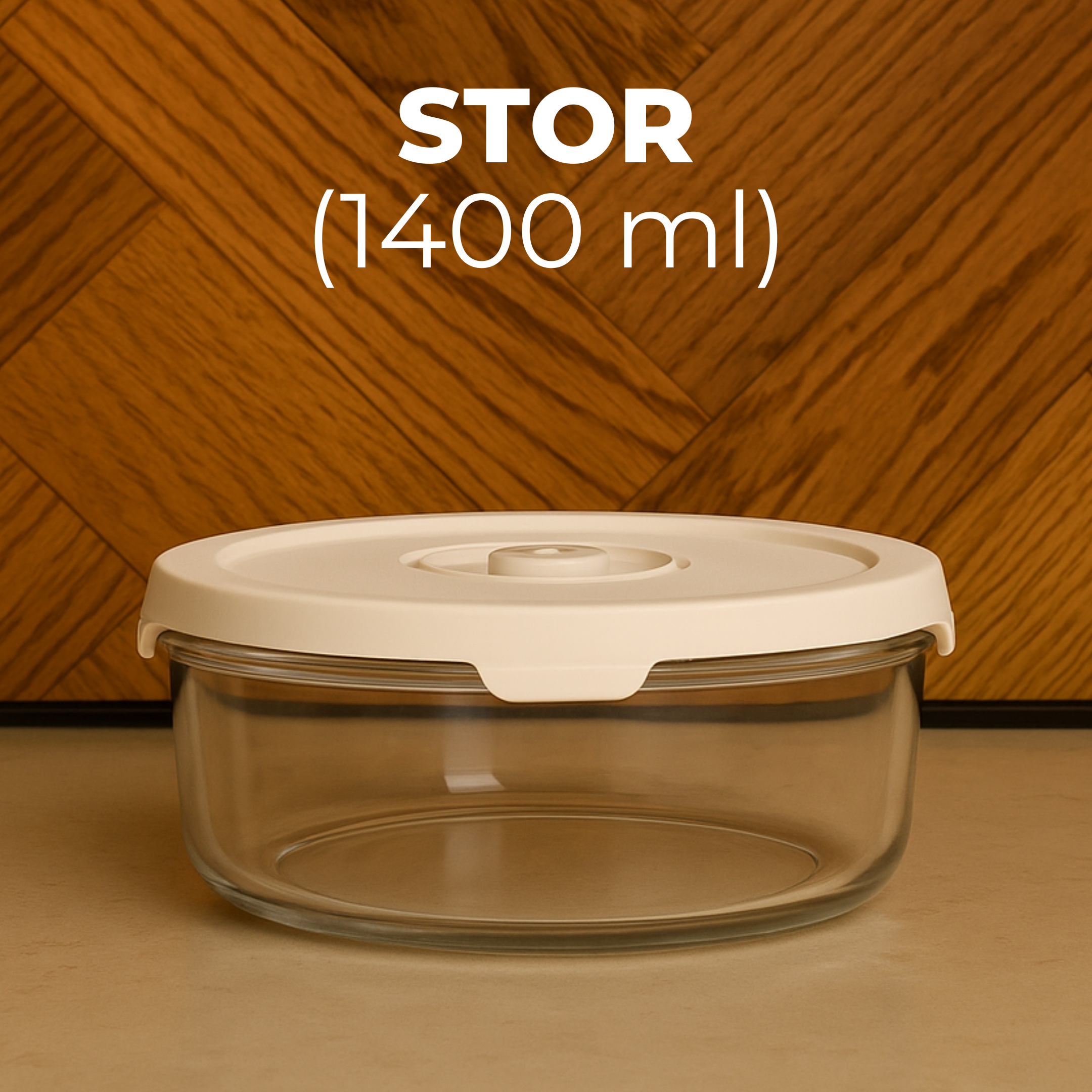 Vakuumboks (runde) til MatBevar